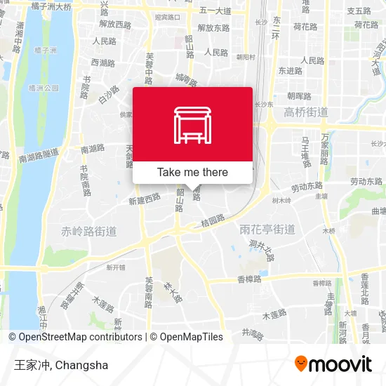 王家冲 map