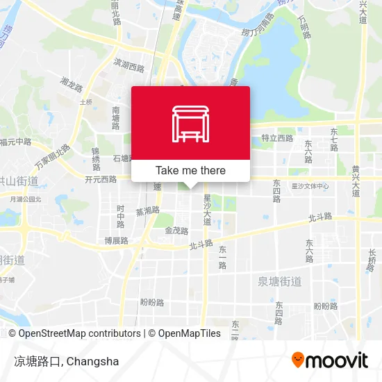 凉塘路口 map