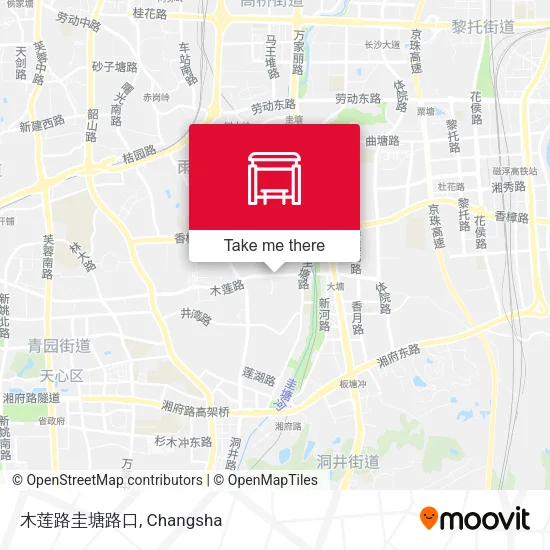 木莲路圭塘路口 map