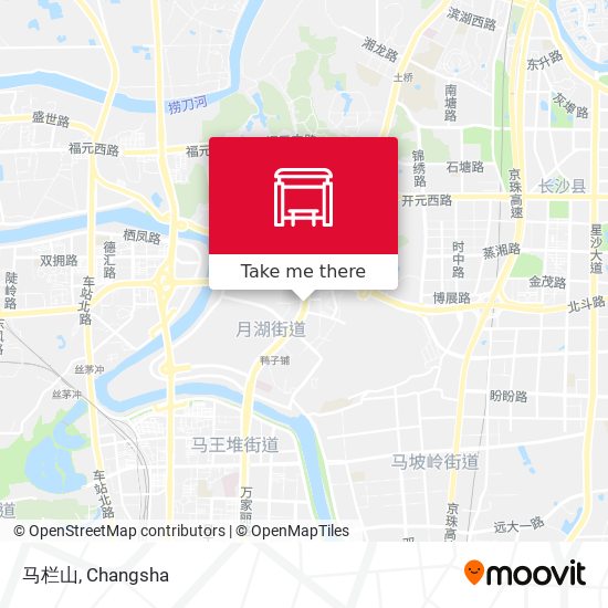 马栏山 map