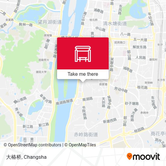 大椿桥 map