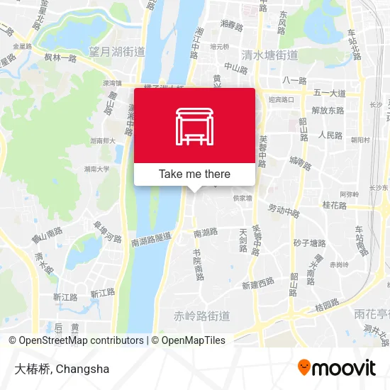大椿桥 map