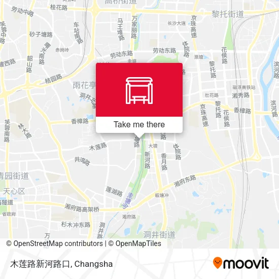 木莲路新河路口 map