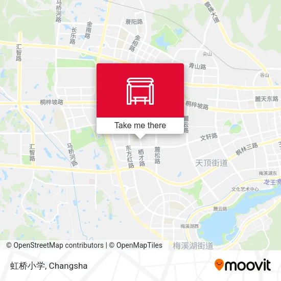 虹桥小学 map