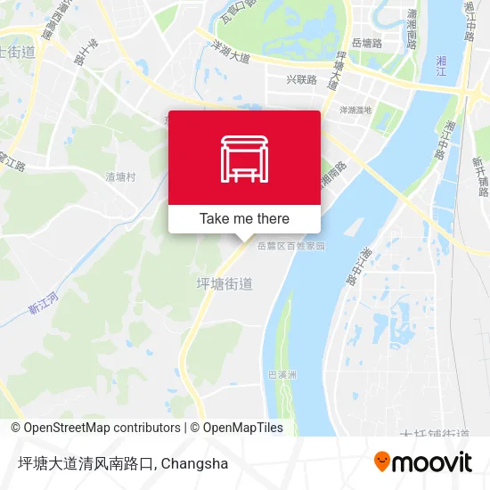 坪塘大道清风南路口 map