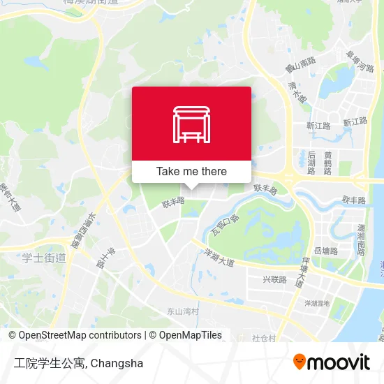 工院学生公寓 map