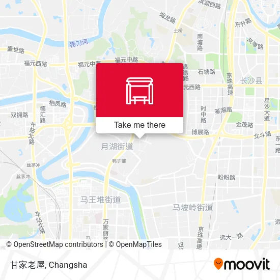 甘家老屋 map