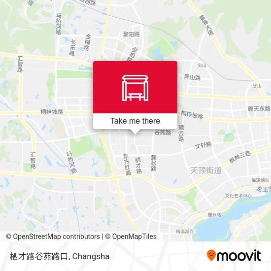 栖才路谷苑路口 map