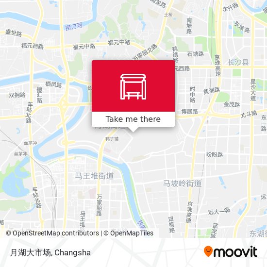 月湖大市场 map