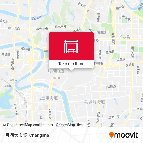 月湖大市场 map