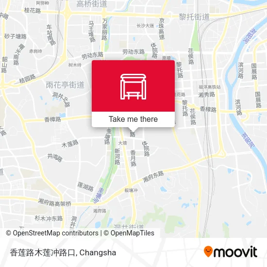 香莲路木莲冲路口 map