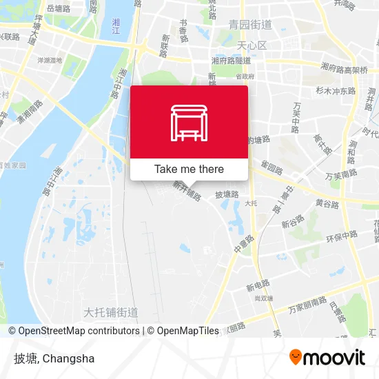 披塘 map