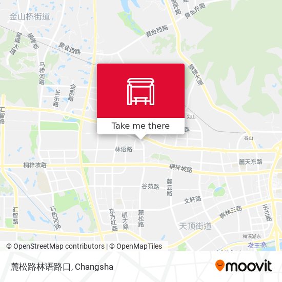 麓松路林语路口 map