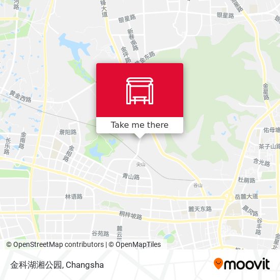 金科湖湘公园 map