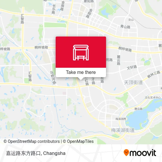 嘉运路东方路口 map