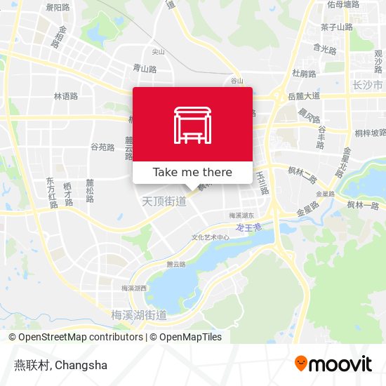 燕联村 map