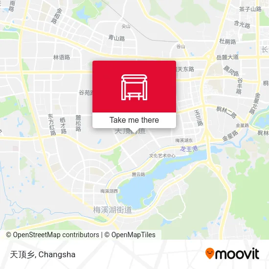 天顶乡 map