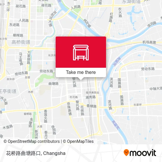 花桥路曲塘路口 map