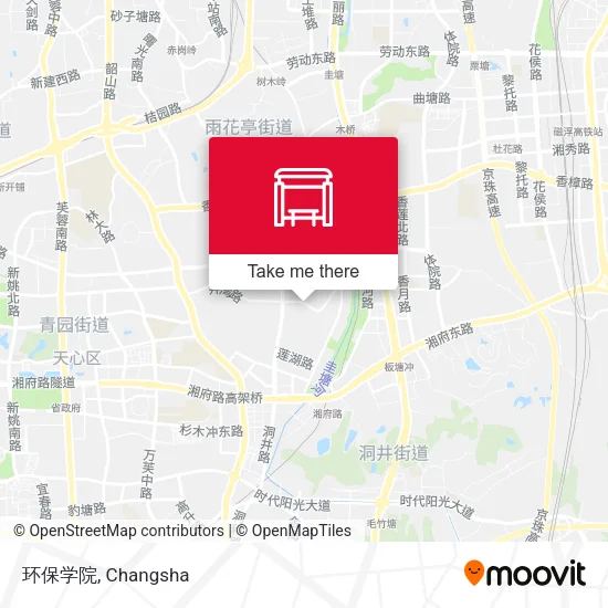 环保学院 map