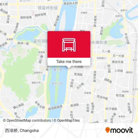西湖桥 map