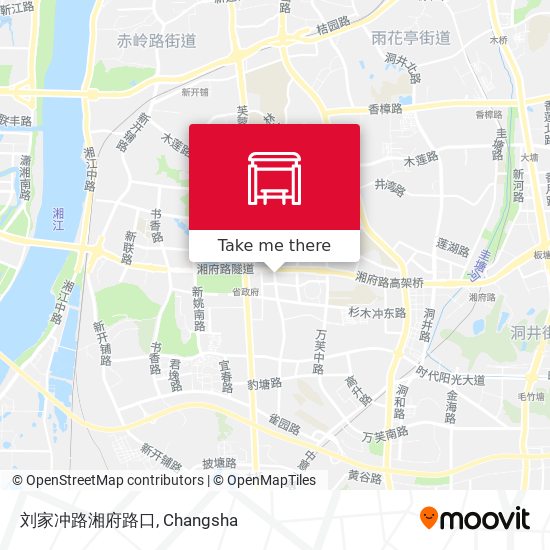 刘家冲路湘府路口 map