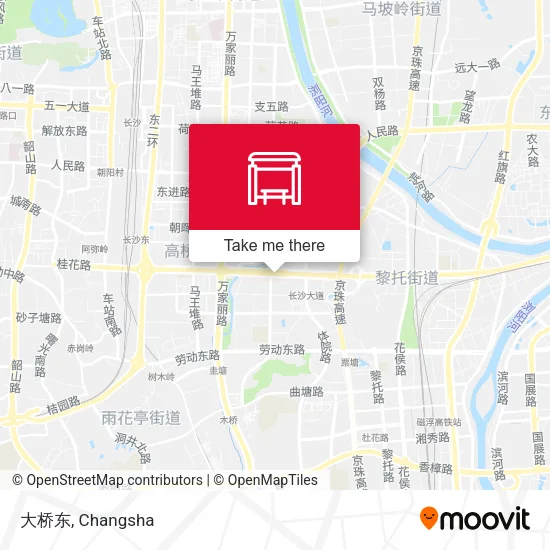 大桥东 map