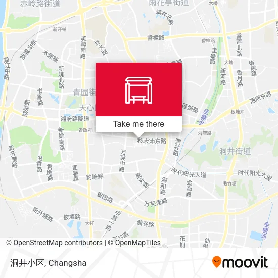 洞井小区 map