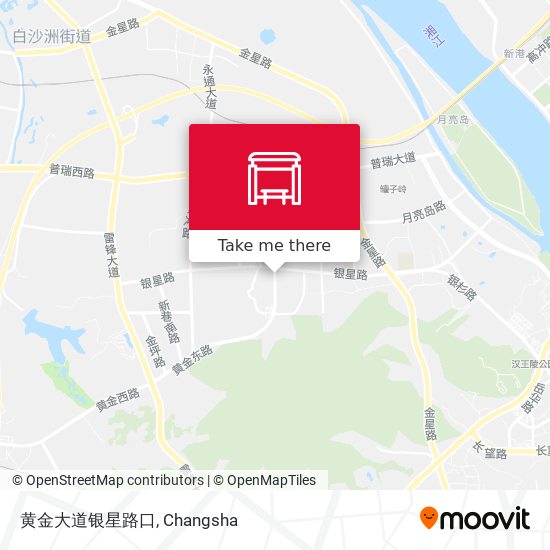 黄金大道银星路口 map