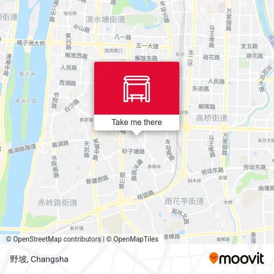 野坡 map