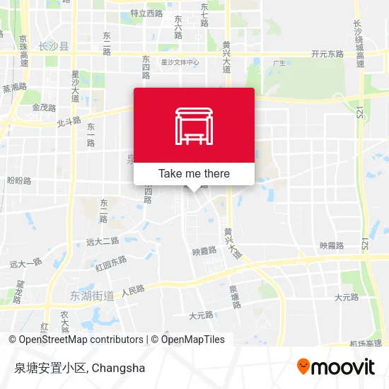 泉塘安置小区 map