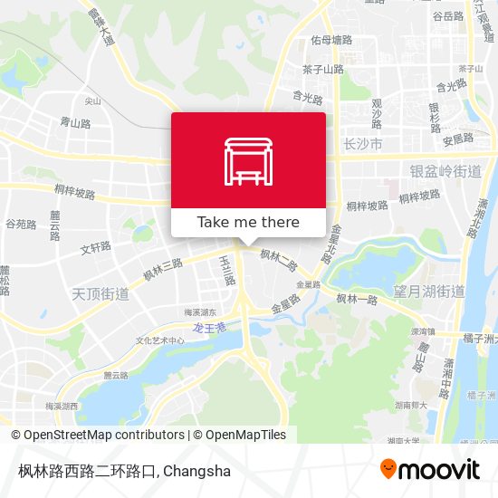 枫林路西路二环路口 map