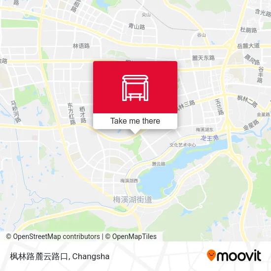 枫林路麓云路口 map