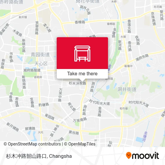 杉木冲路韶山路口 map