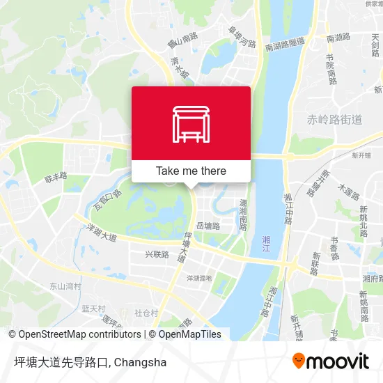 坪塘大道先导路口 map