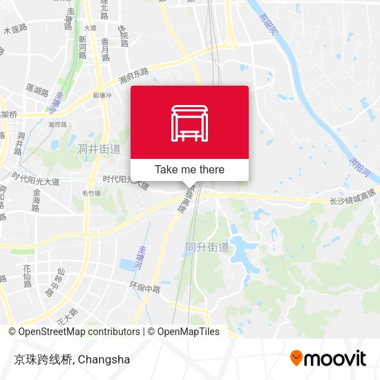 京珠跨线桥 map
