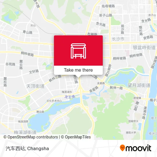 汽车西站 map