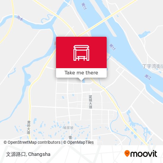 文源路口 map
