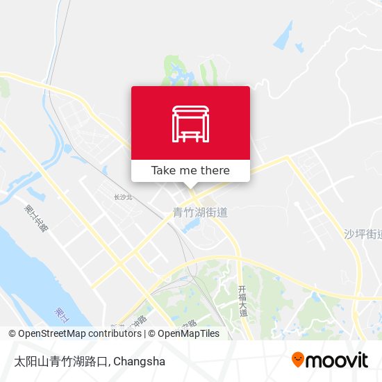 太阳山青竹湖路口 map