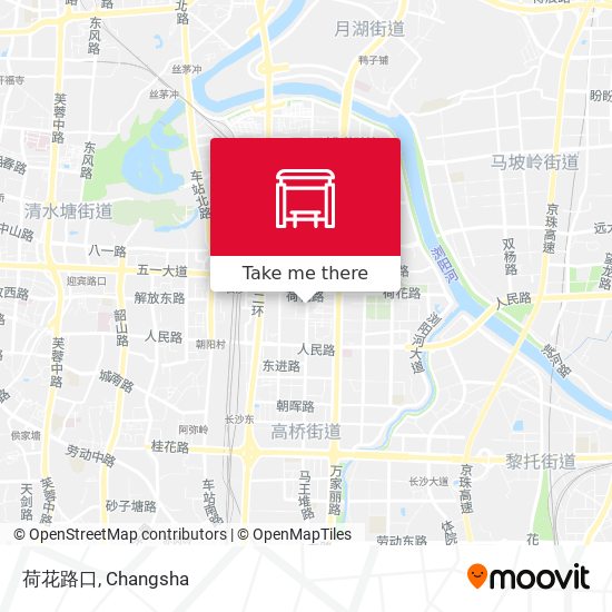 荷花路口 map