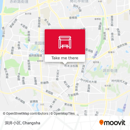洞井小区 map