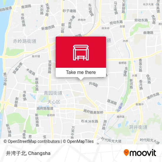 井湾子北 map
