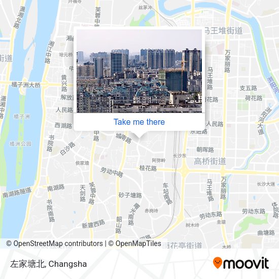左家塘北 map