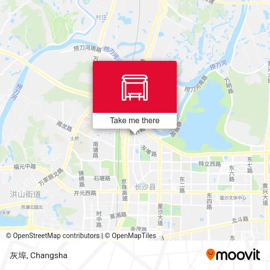 灰埠 map
