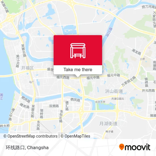 环线路口 map