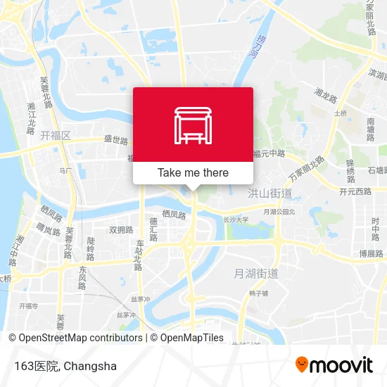 163医院 map