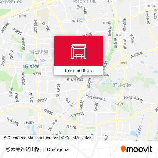 杉木冲路韶山路口 map