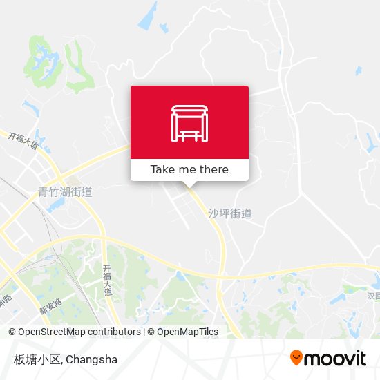 板塘小区 map