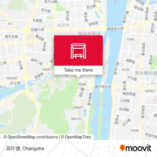 高叶塘 map