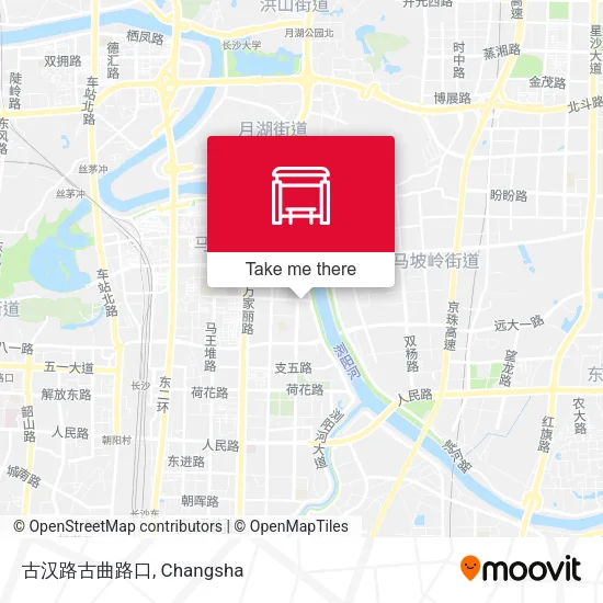 古汉路古曲路口 map