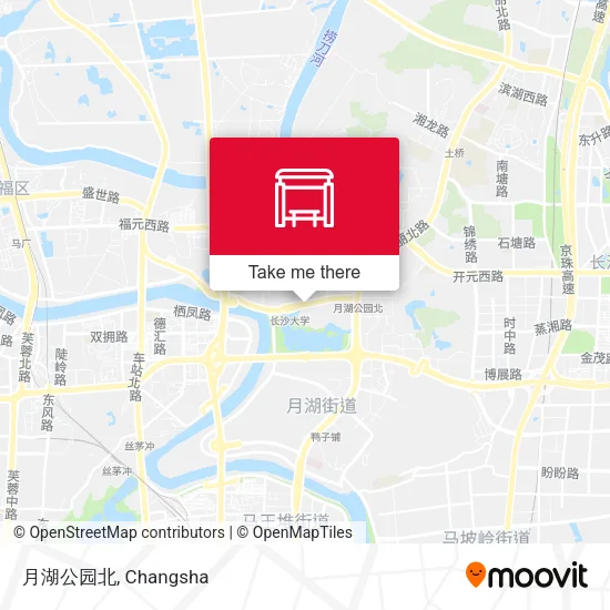 月湖公园北 map